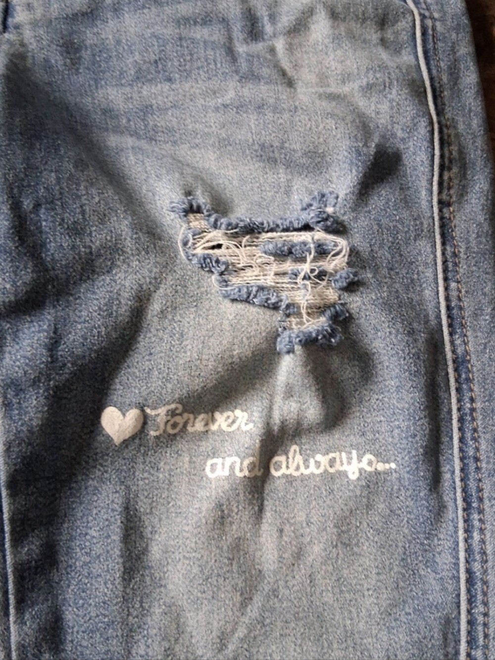 NWOT Rampage Mix Rise jeans - Picture 5 of 12